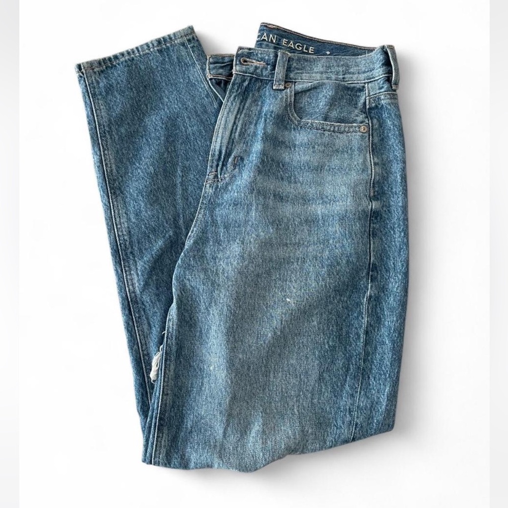 American Eagle Outfitters Blue Straight Jeans Classic Style